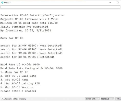 Detect and Program/Configure HC.